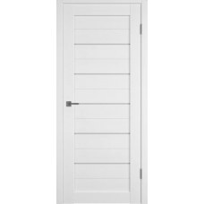 Дверь межкомнатная ВФД Атум X5 Снежный, стекло белый сатинат "Сатин белый"